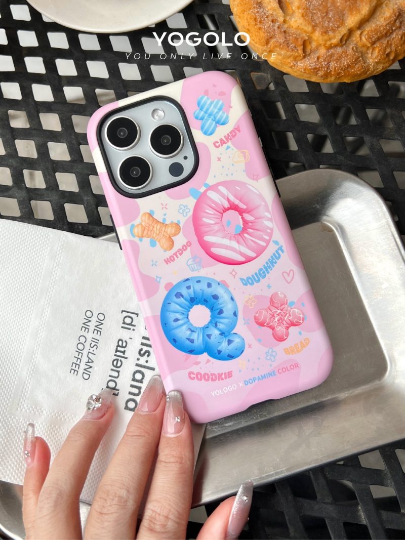 SweetDonutPrintedDoubleLayerPhoneCase3