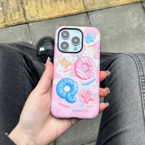 SweetDonutPrintedDoubleLayerPhoneCase5