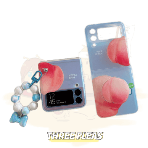 SweetPeachGalaxyZFlip3 4PhoneCase