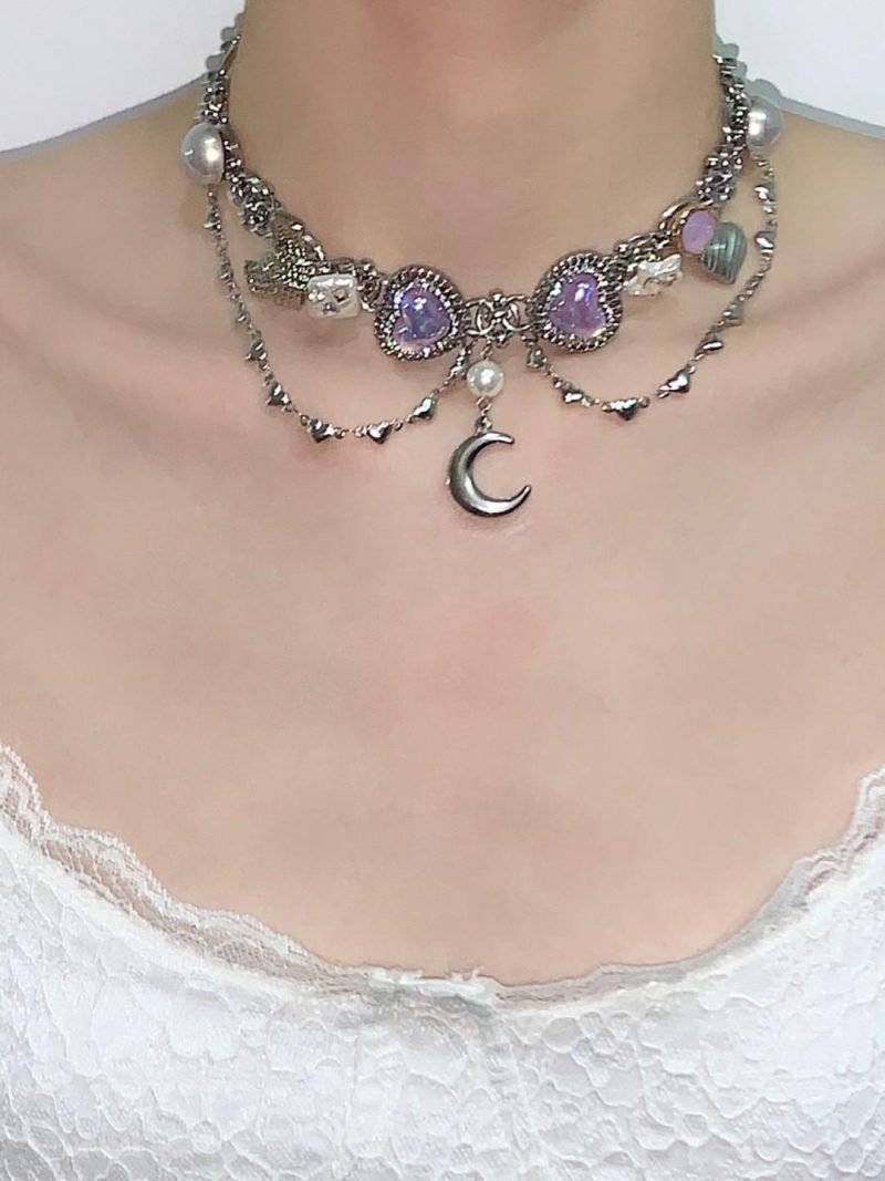 SweetheartKillerMoonPendantChoker2