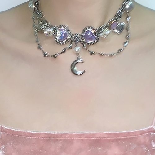 SweetheartKillerMoonPendantChoker3