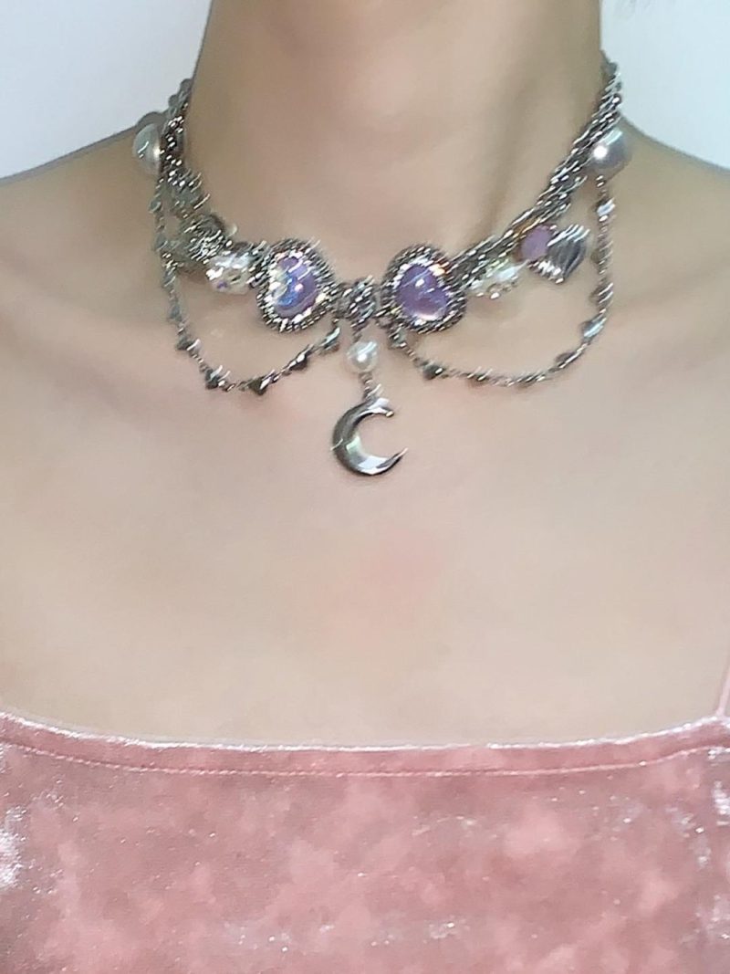 SweetheartKillerMoonPendantChoker3