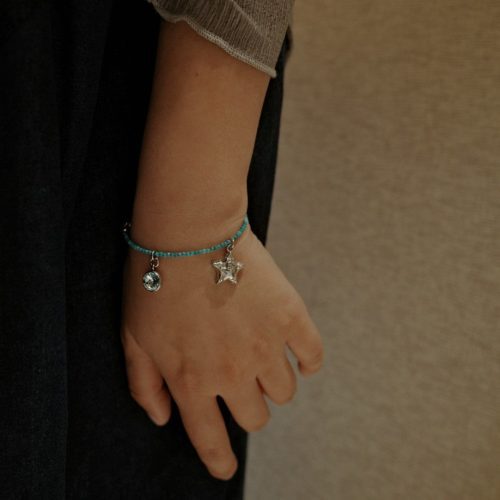 TurquoiseSparklingStarPendantBracelet6