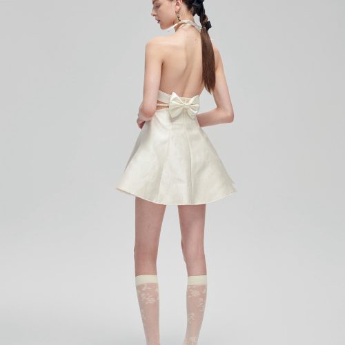 WhiteBowMiniDress3