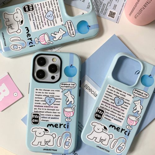 WhitePuppyPrintedCardHolderPhoneCase11