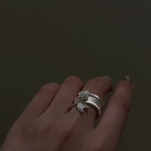 WhiteRoseSilverRing15