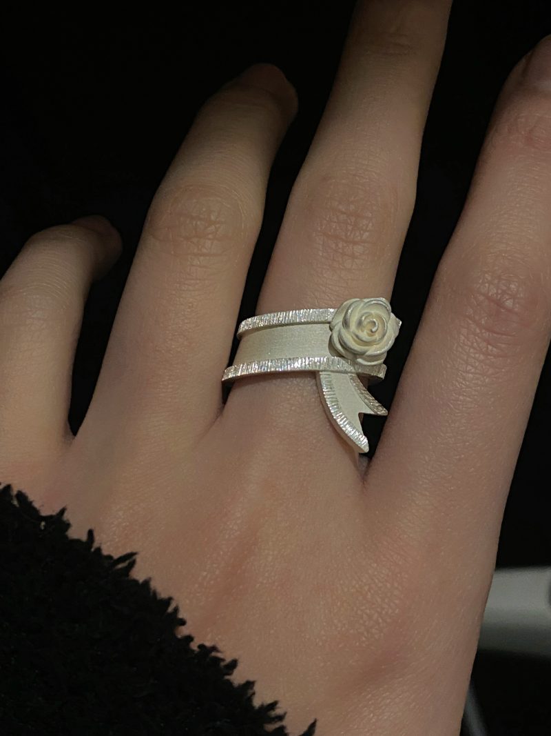 WhiteRoseSilverRing7