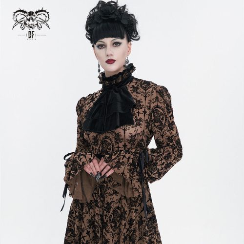 Wilhelmina GothicFloralMeshDress14