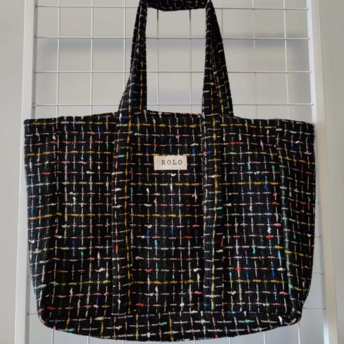 WoolenPlaidToteBag6