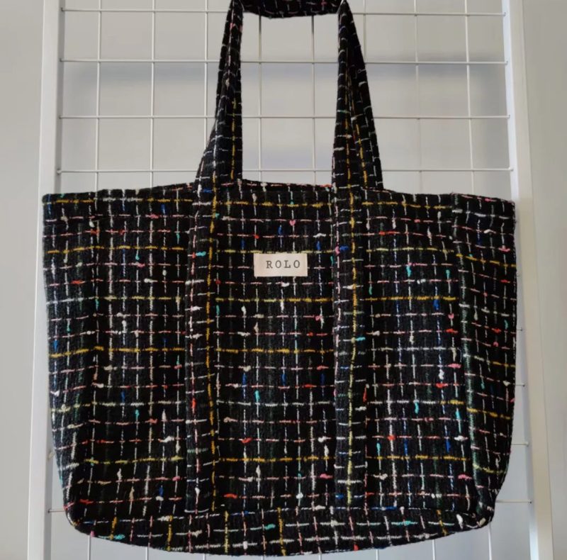 WoolenPlaidToteBag6