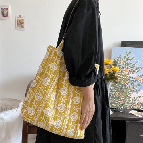 YellowRoseEmbroideredShoulderBag4